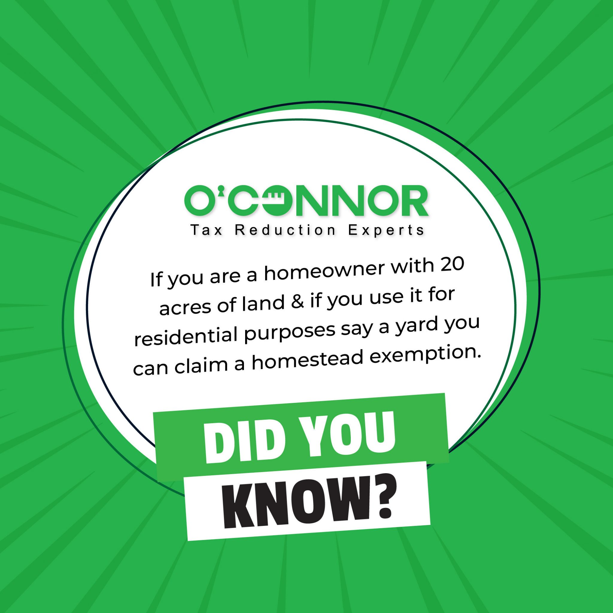 All about the Texas homestead tax exemption O'Connor