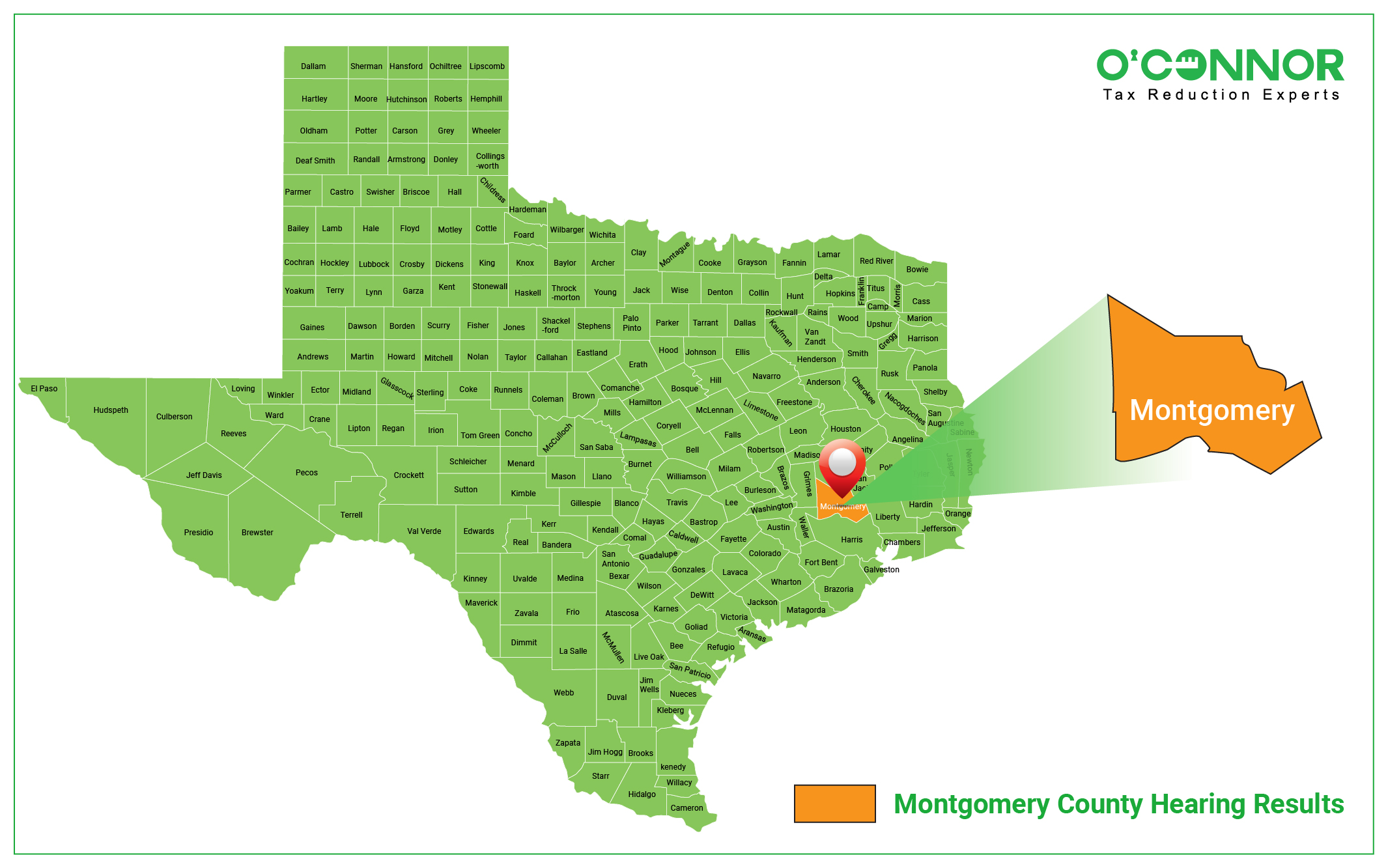 Montgomery County Map
