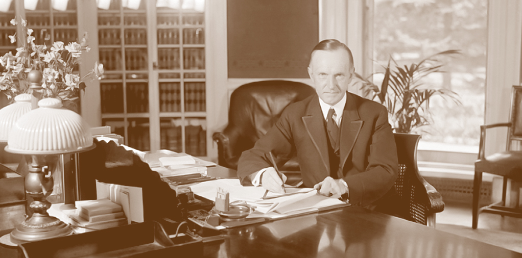 Coolidge’s Take on Economic Success and Taxation