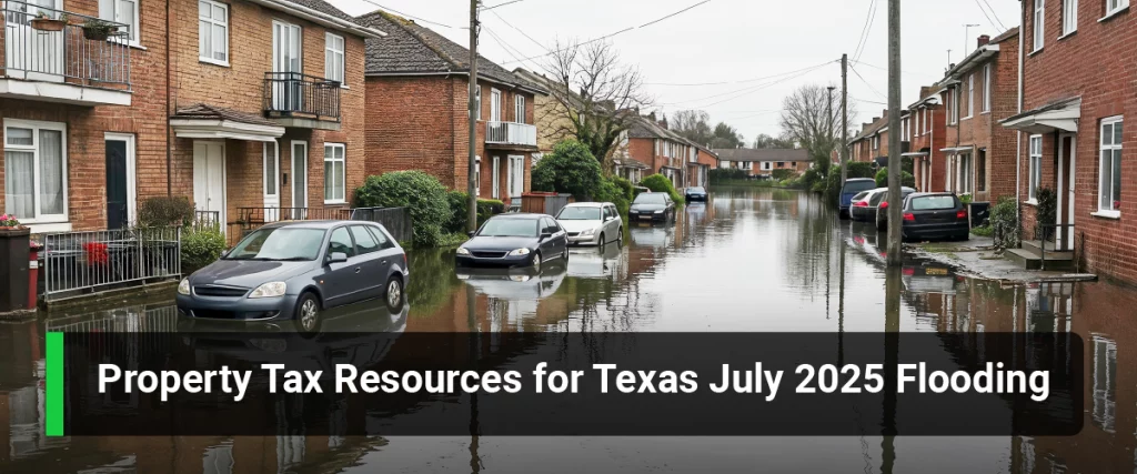 Property Tax Resources for Texas July 2025 Flooding